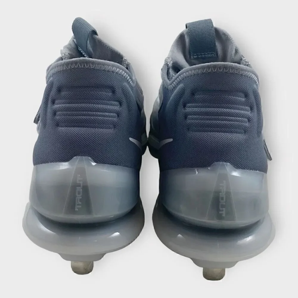 Nike Force Zoom Trout 8 Elite Grey Baseball Cleats Mens size 11.5 CZ5913-001 New